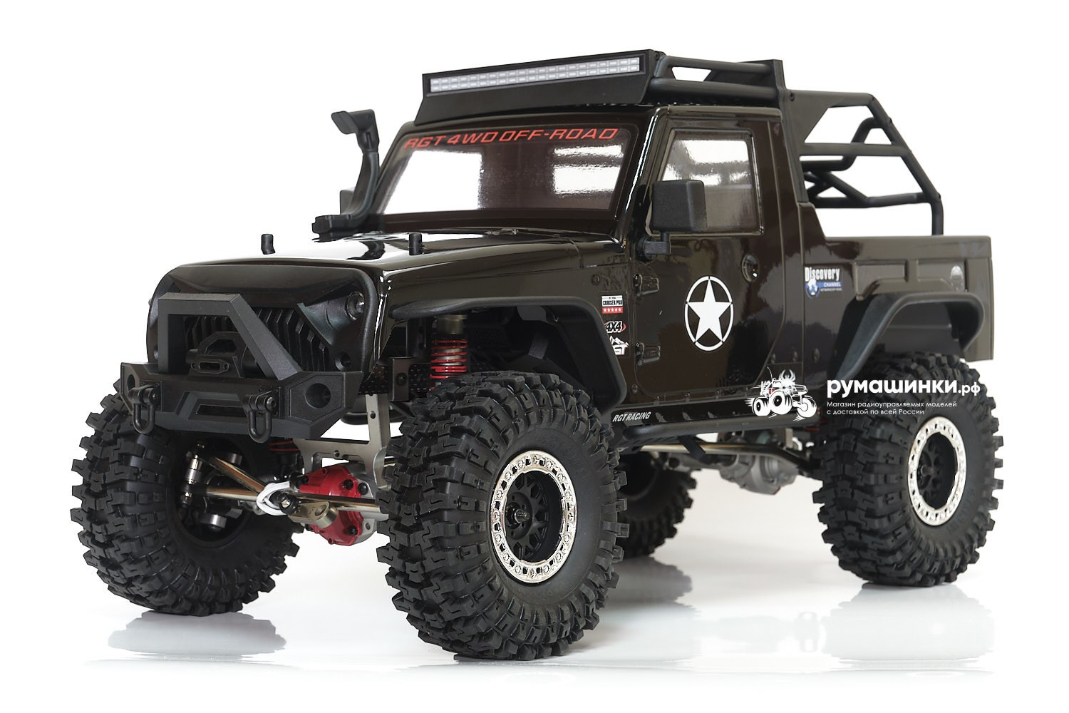 Радиоуправляемая машина для трофи RGT Rock Cruiser 4WD RTR масштаб 1:10  2.4G - EX86100PROV2 Купить с доставкой